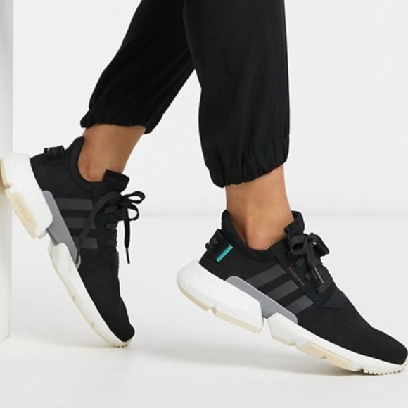 adidas Shoes - adidas Originals POD sneakers in black